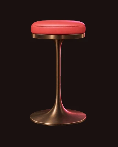 Final tulip bar stool